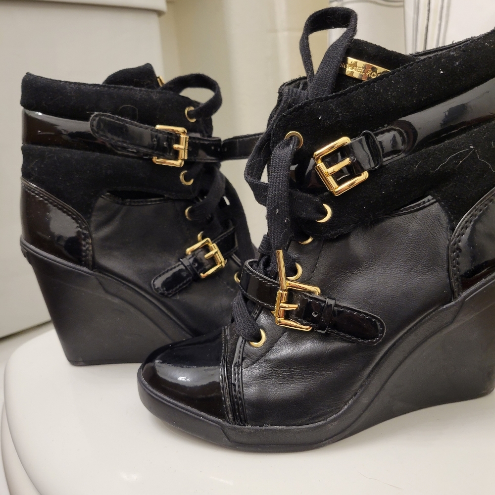 Michael kors heeled boots